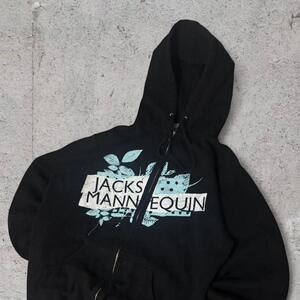 Vintage Y2K Jacks Mannequin Band Zip-Up Hoodie Pullover